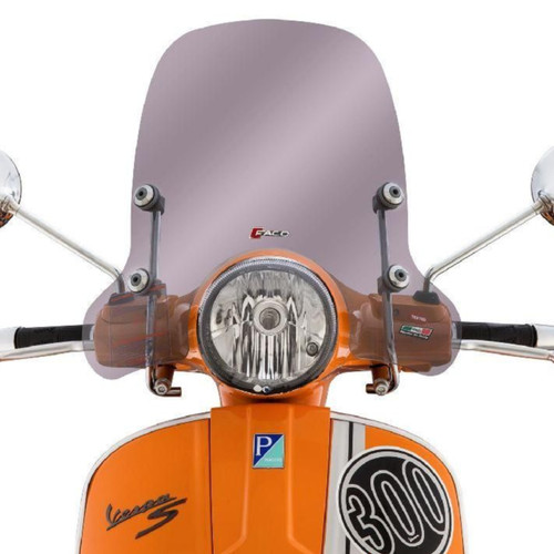Parabrezza basso fume con - parabrezza,